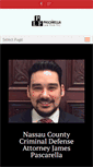 Mobile Screenshot of nassaucountycriminaldefenseattorney.com