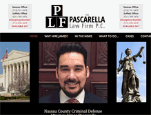 Tablet Screenshot of nassaucountycriminaldefenseattorney.com